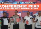 Polres Probolinggo Kota Amankan Komplotan Curanmor dan Pembobol Konter