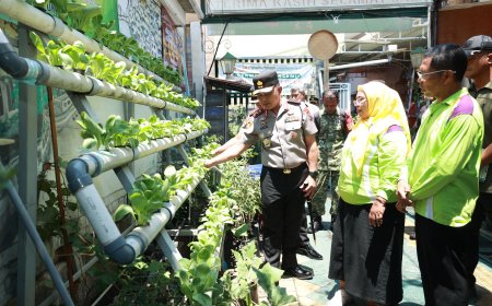 *Matangkan Program POLIRAN, Polda Jatim Siapkan Pemberdayaan Masyarakat Berbasis Ketahanan Pangan dan Bank Sampah*