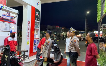 Pastikan Stok Aman dan Distribusi Lancar, Kapolres Madiun Cek Langsung Sejumlah SPBU